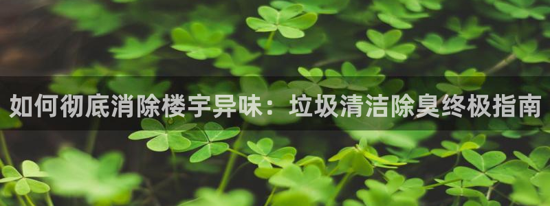 凯时尊龙平台登录：如何彻底消除楼宇异味：垃圾清洁除臭终极