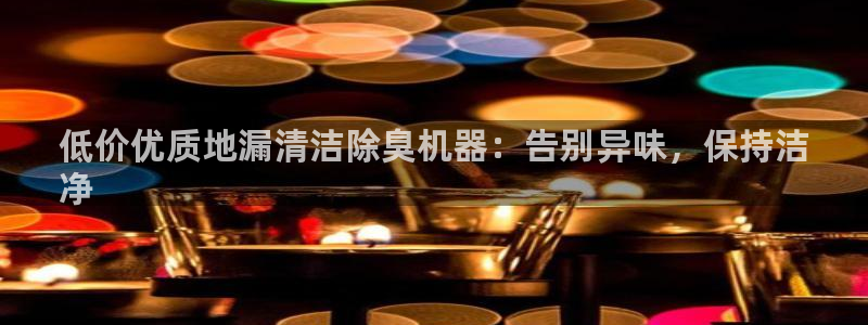 尊龙凯时代理：低价优质地漏清洁除臭机器：告别异味，保持洁
