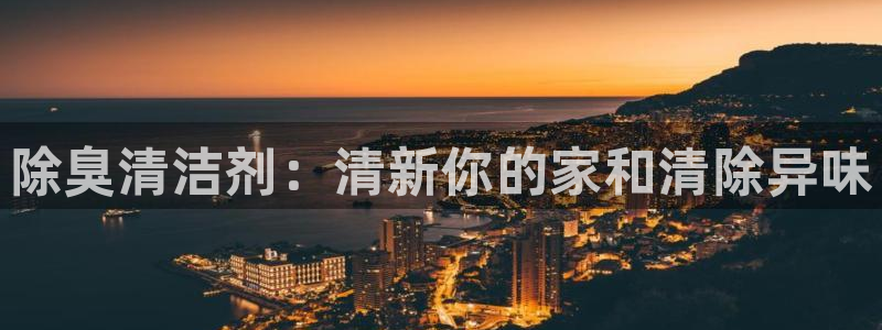 ag旗舰平台尊龙代言：除臭清洁剂：清新你的家和清除异味